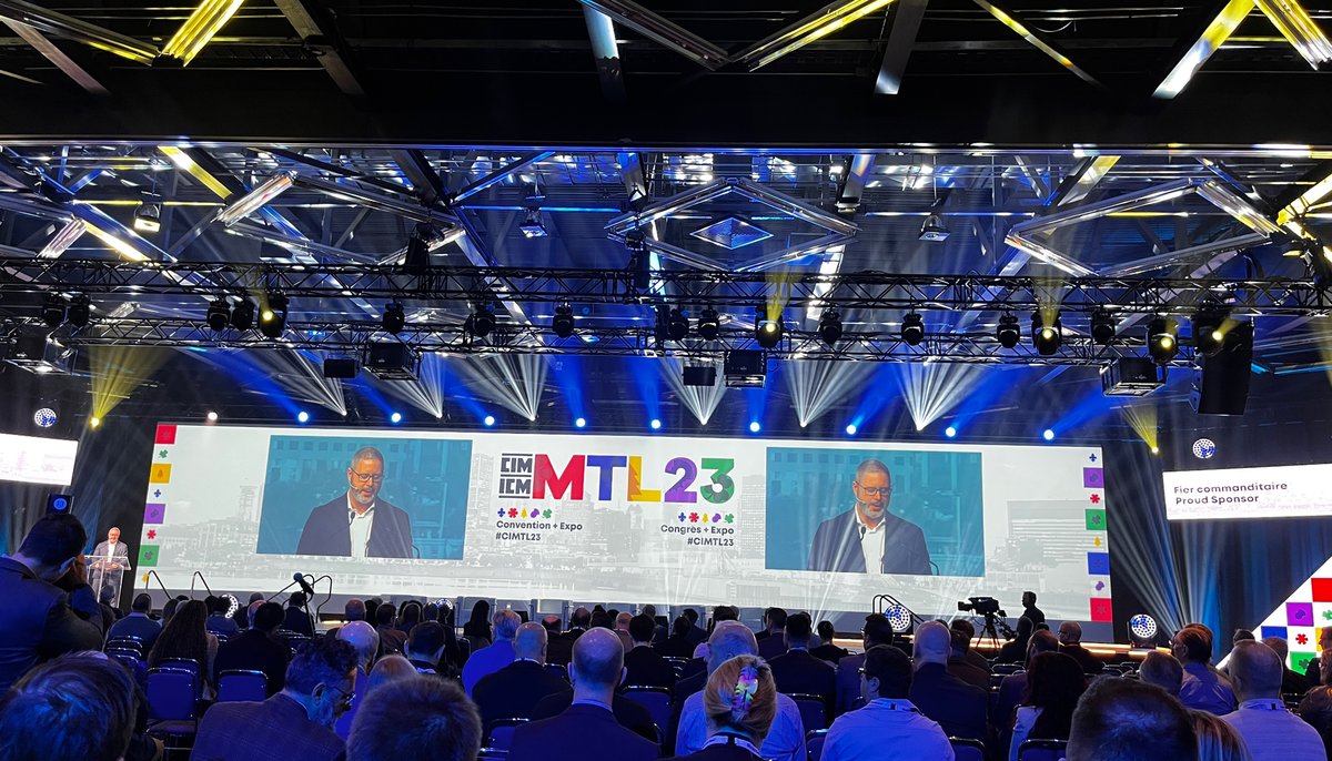 Official kickoff #CIMTL23! Looking forward to connecting with everyone this week!