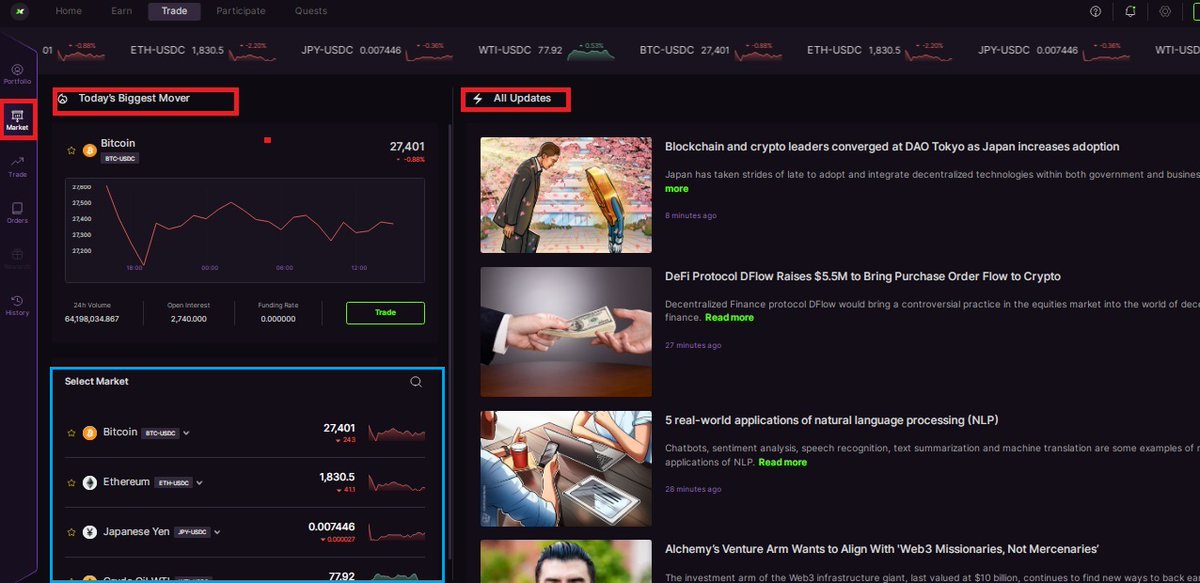 g1thunter's tweet photo. Hi all, ZKX Testnet has new trading pairs available on the platform for JPY-USDC, WTI-USDC trades. Great! 👏👍 @zkxprotocol #ZKXTestnet https://t.co/QhJzsWXJE9