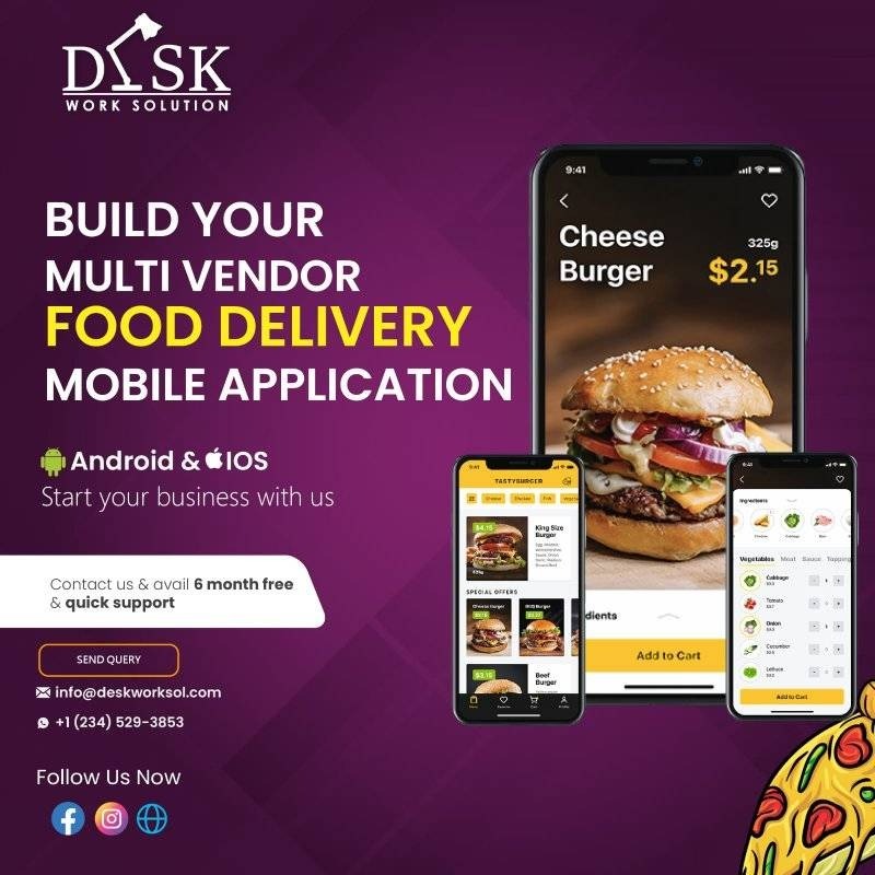 #FoodDeliveryUSA #MultiVendorFoodApp #ConvenientEating #FoodieNation #DeliveryMadeEasy #DeliciousToYourDoor #OnlineFoodMarketplace #HungryNoMore #TastyTech #OrderFromAnywhere