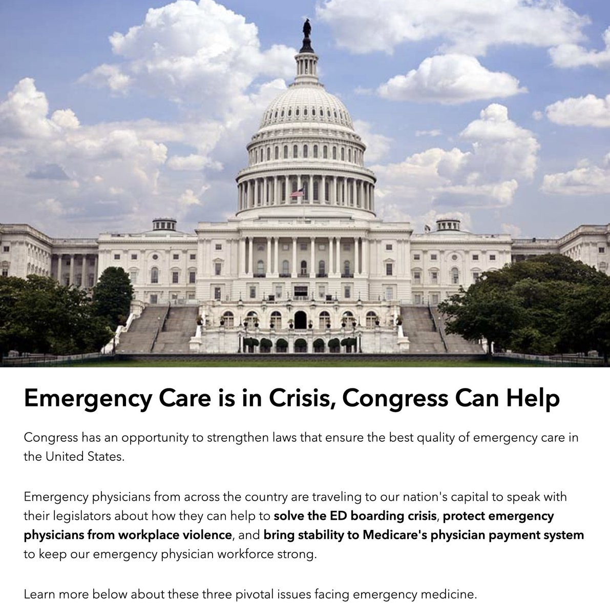 Emergency Physicians tweet media