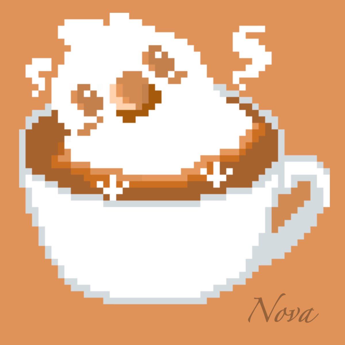 急に思い立って作った
コーヒーパウンドケーキ美味しい〜☕️