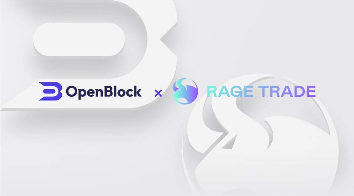 OpenBlockWallet's tweet photo. 🙌 OpenBlock MPC wallet announces integration with @rage_trade 🤝  

@OpenBlockWallet users can now trade with Rage Trade from within the wallet! 
Login to your wallet now to deposit and earn with Rage Trade with only a few clicks.💯  

#MPC #Rage_Trade #OpenBlock #Arbitrum https://t.co/V164S1cO1G