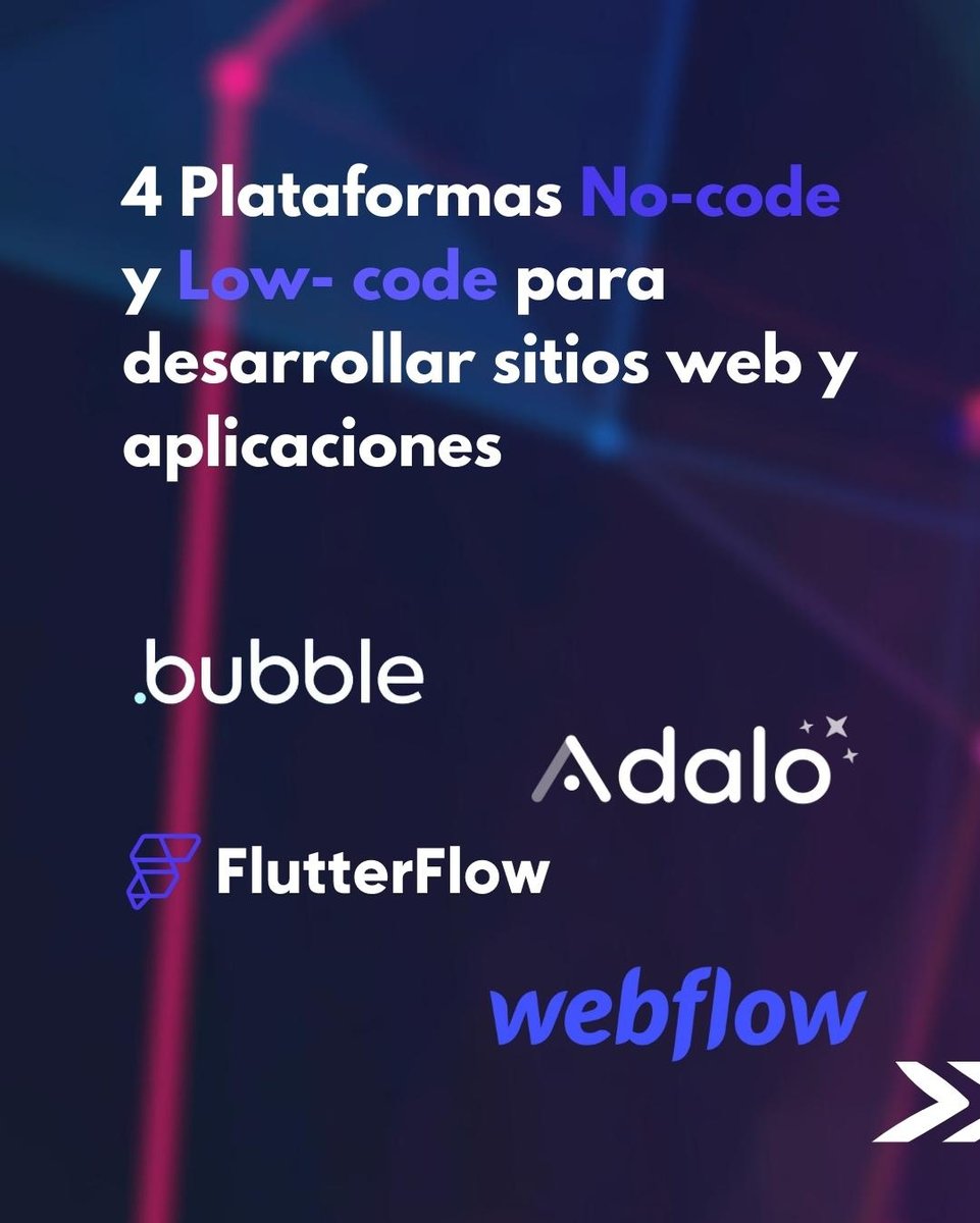 rauljcamacho's tweet photo. Aquí te dejo 4 herramientas Low-Code y No-Code para desarrollar aplicaciones y sitios web.

#Lowcode #Nocode #Aprendizaje #Flotterflow #Addalo https://t.co/oNPRz3loNA