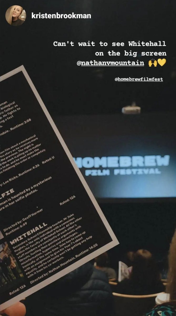 Jadeylady88__'s tweet photo. Yay we won best short film! 🎉
Thank you @NathanVMountain @homebrewff https://t.co/4DDQa6oCdH
