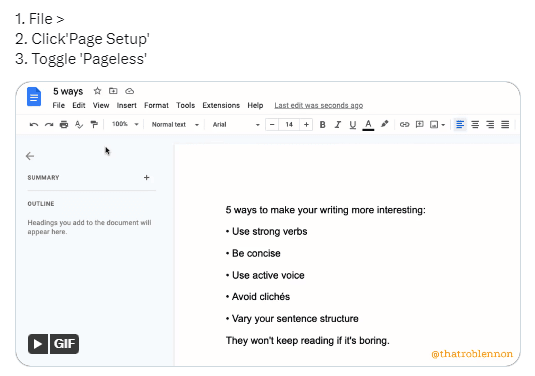 Tech Productivity #220 - mailchi.mp/techproductivi…

📄 11 Little-known GDocs Tips
📨 AI Cover Letter Generator
😕 Embracing Confusion
🛑 Contracts You Should Never Sign