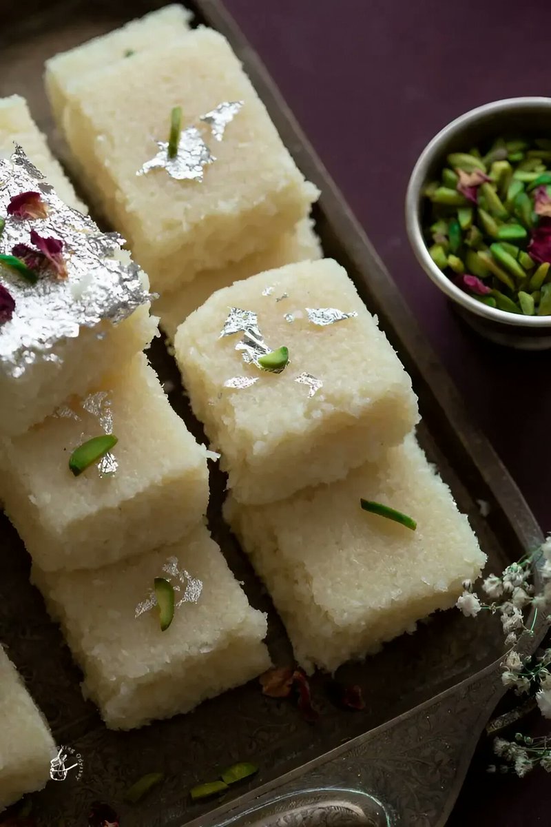 10 Delicious Gujarati Desserts You Must Try 1. Khopra Pak Thread from
