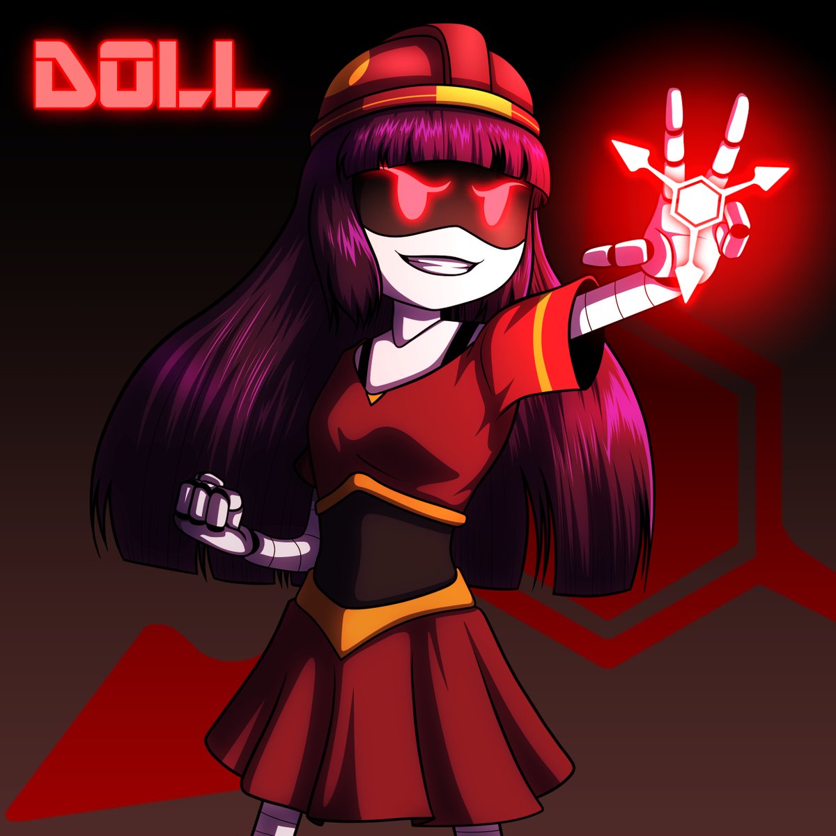AragnosD's tweet photo. Uzi, N, V and Doll from #murder_drones by @LiamVAnimation and @glitch_prod 
Hope you'll like it :D https://t.co/YUq5oOptml