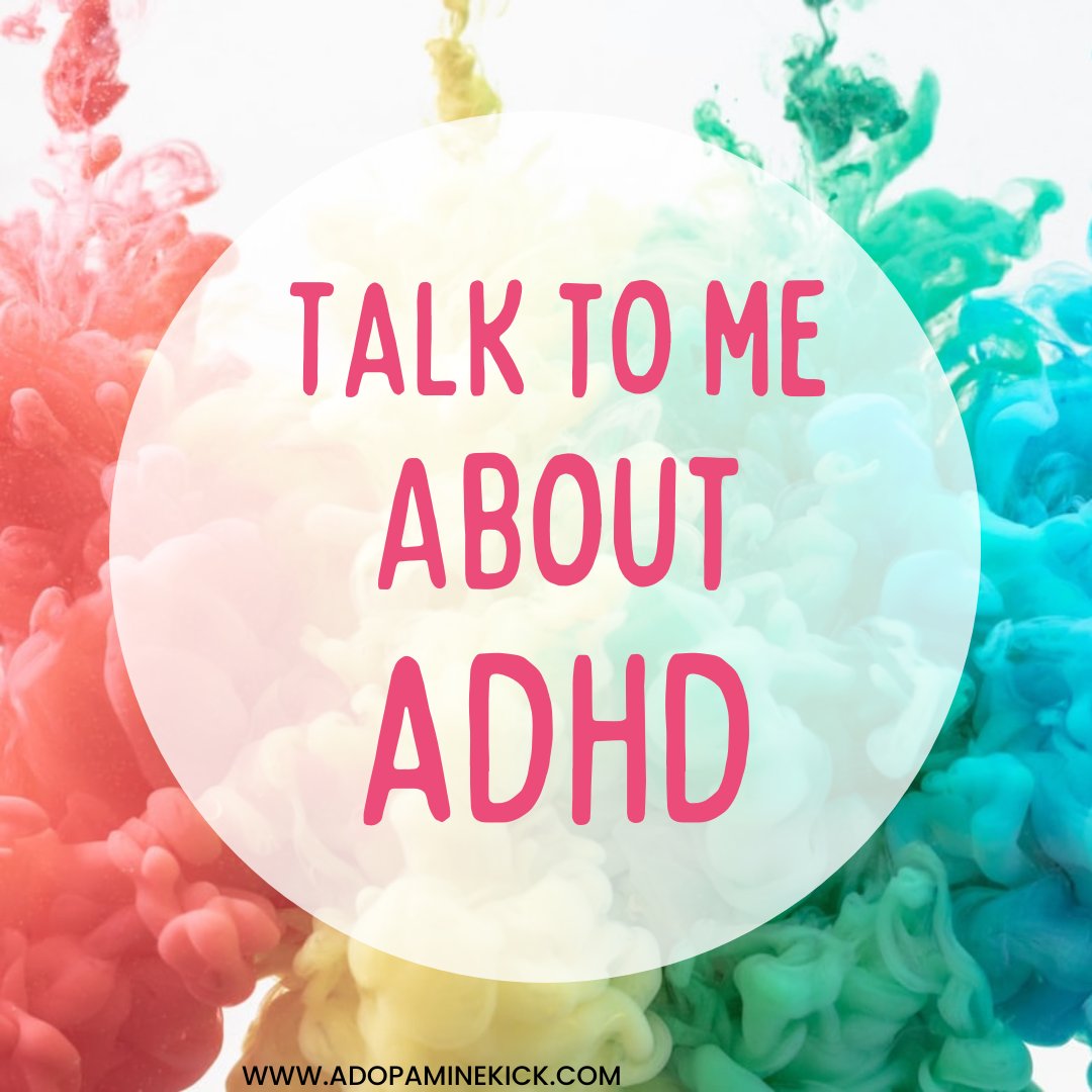 adopaminekick's tweet photo. We're finally stepping out of our comfort zone and entering the terrifying world of social media! 🙌 

So, we want to know - what kind of content do you want to see from us? Do you have any burning questions about managing ADHD that you'd like us to answer? 

#adopaminekick https://t.co/WYyri4FcI3