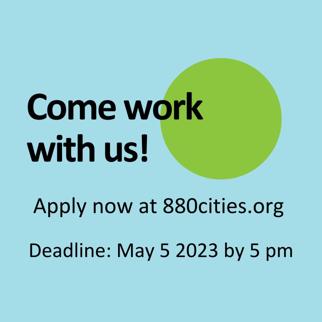 880Cities's tweet photo. Reminder! We are hiring a Project Coordinator! Apply now and join a team of fun and multidisciplinary professionals! Read the job ad here: https://t.co/61UpzzN5F5
#880Cities #CreatingCitiesForAll #ProjectCoordinator #Toronto #GTA https://t.co/GwDfH8JpM7