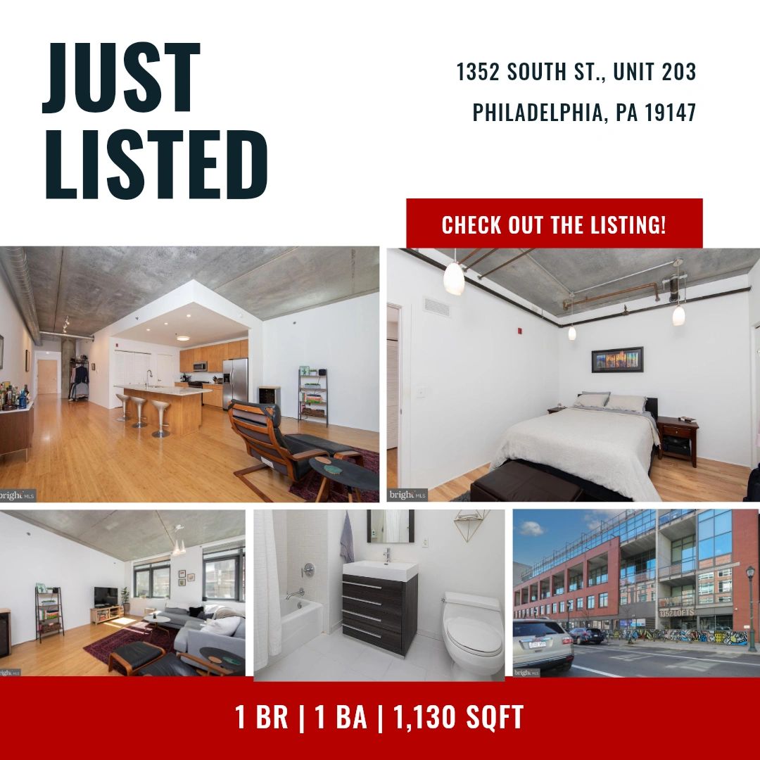 VincentMancin10's tweet image. This spacious Philadelphia unit is just what you are looking for! Visit the link below to learn more: compass.com/listing/1352-s….

#VincentMancini #RealEstate #CompassRealty #Philadelphia #PhillyHomes