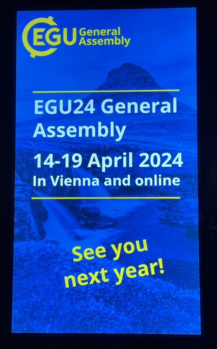 Last week was UPFLOW‘s first #EGU! We had a wonderful time and were excited to show, for the first time, the data to you! Next year we will have even more to present. Stay tuned and we will be back at #EGU24!