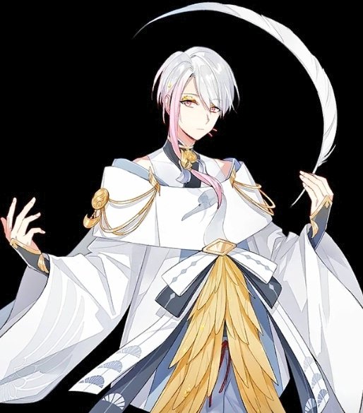 pwbyuuri's tweet photo. Ok there's something about RPG battle games and their white haired birdy helper with a mysterious (sus) background https://t.co/5vmxEQ6Jb9