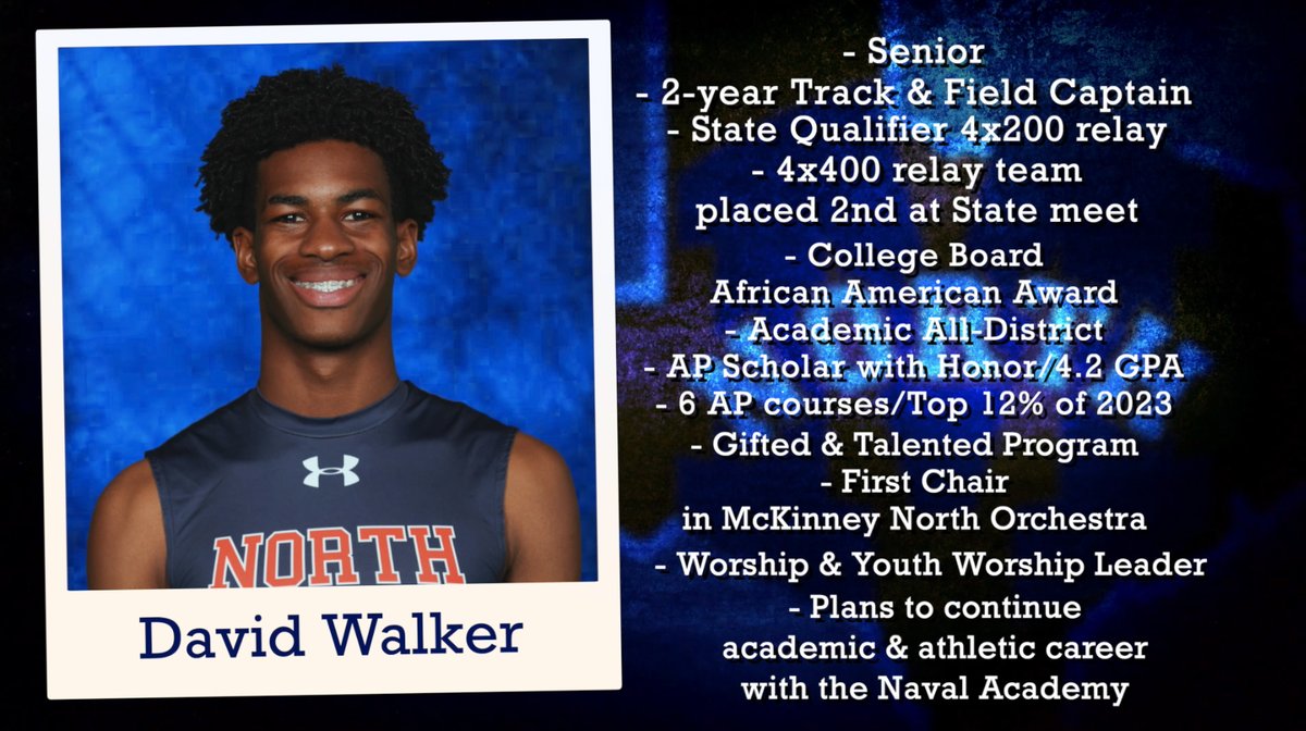 Congrats to David! Our Dennis Baker State Farm Scholar Athlete of the Week <a href="/McKinneyNorthHS/">McKinney North HS</a> 
See video: youtu.be/ckBt5mtcXF8