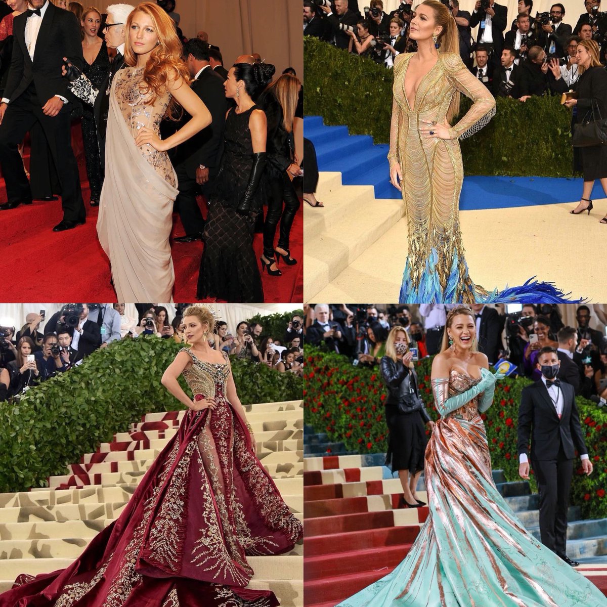 eraofaqueen's tweet photo. The Met Gala is incomplete without the Queen of Met, Blake Lively. 
#MetGala https://t.co/CCDqnMMno1