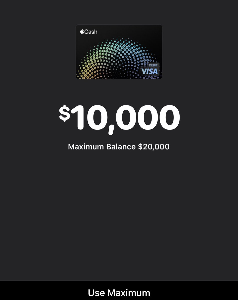 you are going to get $20,000 out of the blue
