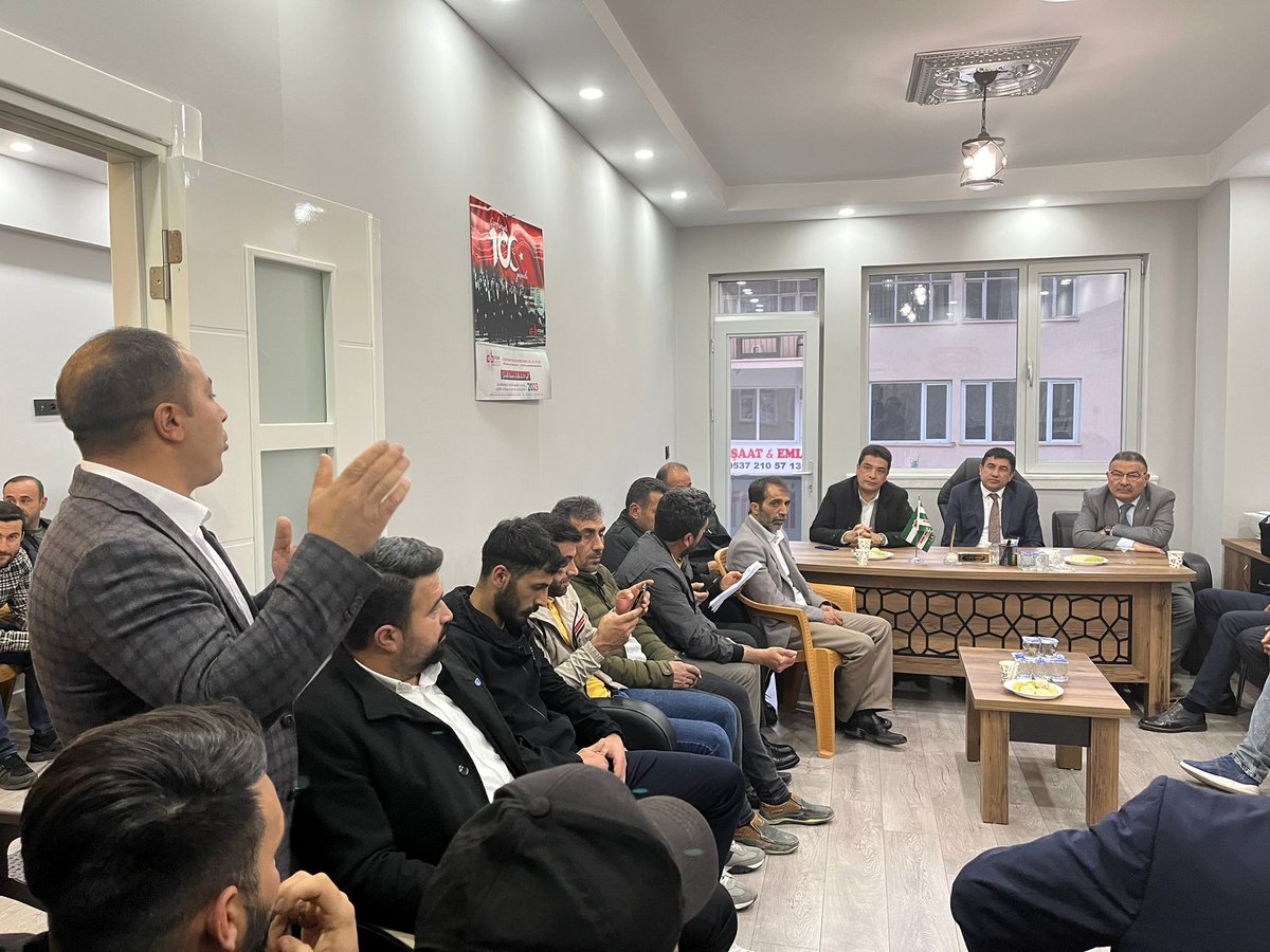 Devakirsehir's tweet photo. birlikte DEVA var ! "İlk turda bitirelim"  il başkan yardımcımızın düzenlendiği millet ittifakı buluşması ... https://t.co/Gl056wGGu9