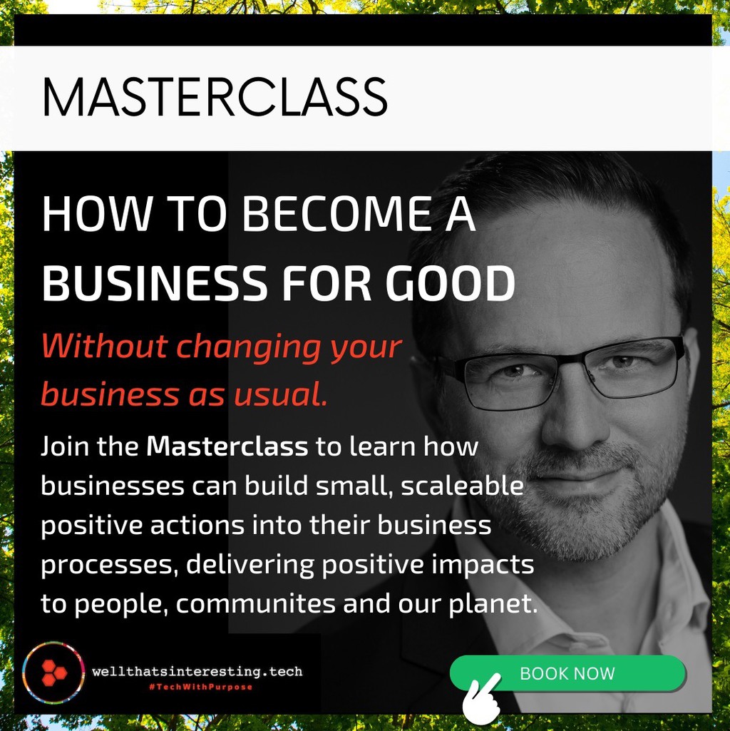 🗓️ New dates now available. 
Learn about micro-impacts and how they can help businesses become a force for good without impacting business as usual.

Don't miss out, grab your spot: lttr.ai/ABMES

#smallbusiness #ESG #sustainability #strategy #business #businessforgood