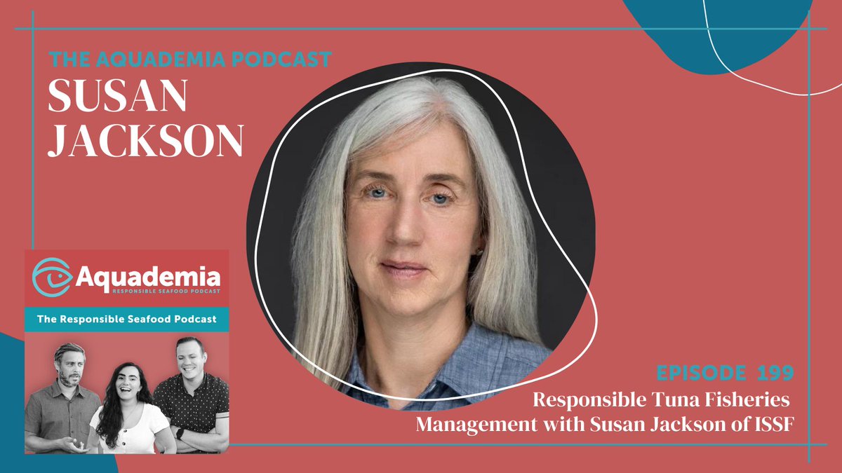 The International Seafood Sustainability Foundation has just released its 5-year plan to improve #sustainability within the #tuna #fishery, and <a href="/ISSF/">ISSF</a> President Susan Jackson sat down with <a href="/AquademiaPod/">Aquademia Podcast</a> to talk about it: bit.ly/413qS4V