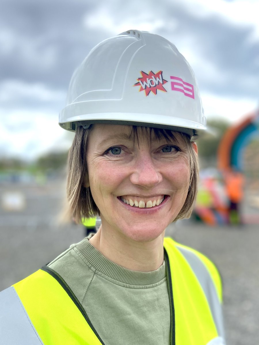 Leah works for @civicengineers in Leeds, the company that did much of the structural engineering for #TheWOWBarn. She’s also running  an event at the barn on 10th May with <a href="/TheCommonGooduk/">CommonGood</a> called Streets For Girls: creating safe and inclusive places. Sounds ace 👍