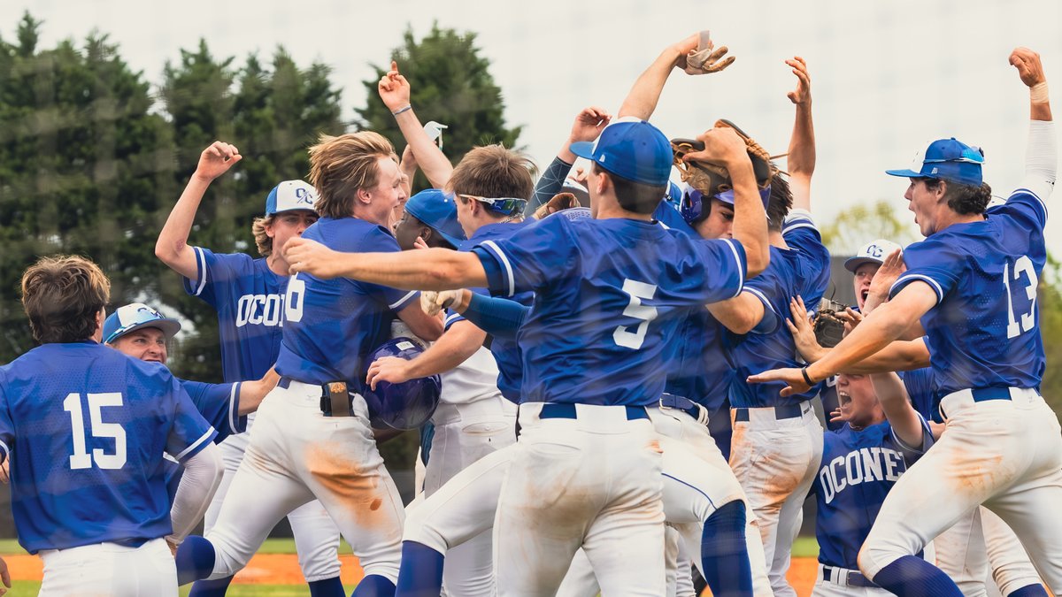 Scott Duvall (@jawavifilms) on Twitter photo Good luck to <a href="/oconeebaseball/">OC Warriors Baseball</a> today vs LFO. Winner advances to the <a href="/OfficialGHSA/">GHSA</a> AAA Elite 8.
Photos from Saturday when <a href="/DylanManders5/">Dylan Manders</a> and <a href="/IsaacSmith12_/">Isaac Smith</a> hit back-to-back solo shots to tie the game.
<a href="/OCHS_Athletics/">OC Warrior Athletics</a> <a href="/OCHSwarriors/">OCHS</a> <a href="/btriv16/">Brian Trivette</a> Good luck to <a href="/oconeebaseball/">OC Warriors Baseball</a> today vs LFO. Winner advances to the <a href="/OfficialGHSA/">GHSA</a> AAA Elite 8.
Photos from Saturday when <a href="/DylanManders5/">Dylan Manders</a> and <a href="/IsaacSmith12_/">Isaac Smith</a> hit back-to-back solo shots to tie the game.
<a href="/OCHS_Athletics/">OC Warrior Athletics</a> <a href="/OCHSwarriors/">OCHS</a> <a href="/btriv16/">Brian Trivette</a>