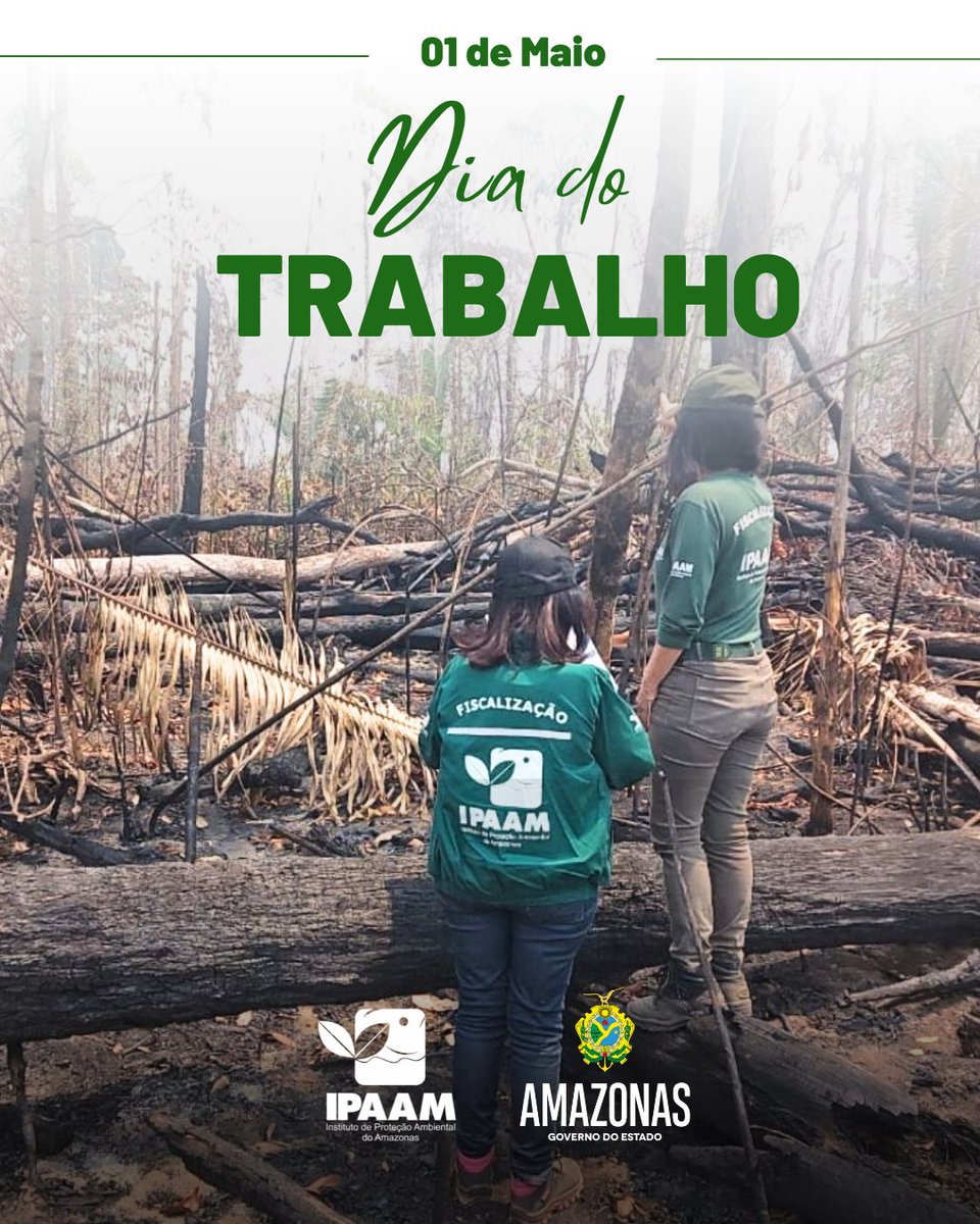 amipaam's tweet photo. Para quem faz as coisas acontecerem, que é o reflexo  da força, responsabilidade e do compromisso com o Meio Ambiente... Um Feliz Dia do Trabalho a todos.

Viva o trabalhador brasileiro! https://t.co/1vhQfrV27f