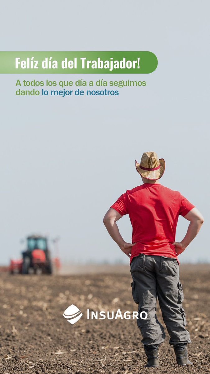 Feliz día del trabajador 👨🏻‍🌾
