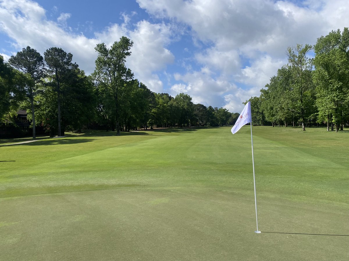 gcscook's tweet photo. Advance week to the @RegionsTrad is here. Time to button up a few details and showcase the #FoundersCourse @greystonegcc for the @ChampionsTour! 

@GCSAA @alabamagcsa https://t.co/8SyPheJu4C