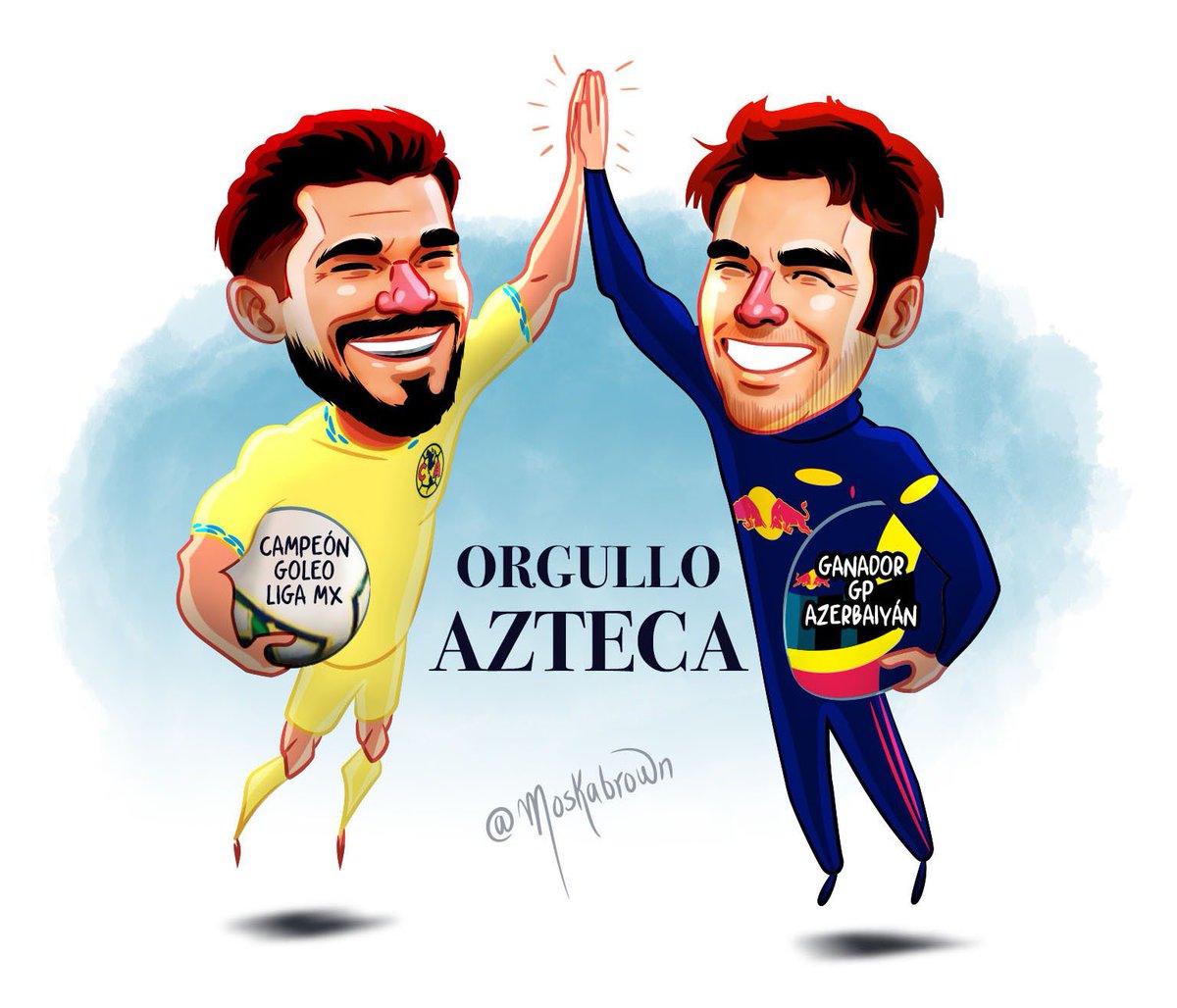 moskabrown's tweet photo. ¡Mexicanos chingones! @HenryMartinM @SChecoPerez 
@UnivDeportes @El_Universal_Mx 
#BuenosDias #FelizLunes #ElCartón https://t.co/ooOGG3MJmD
