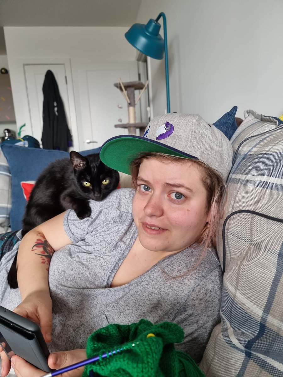 NeonKingCaz's tweet photo. Anyone else being claimed by their cat on a daily basis?
No..?
Just me..?
#ChazThoughts #chaz #cat #bombaycat #blackcat #twitch #streamer #gaymer #lgbtqia #snteam #sausagenebula #neonkingcaz #UK #lesbian #begoodpeople https://t.co/QyrGTXcGe9