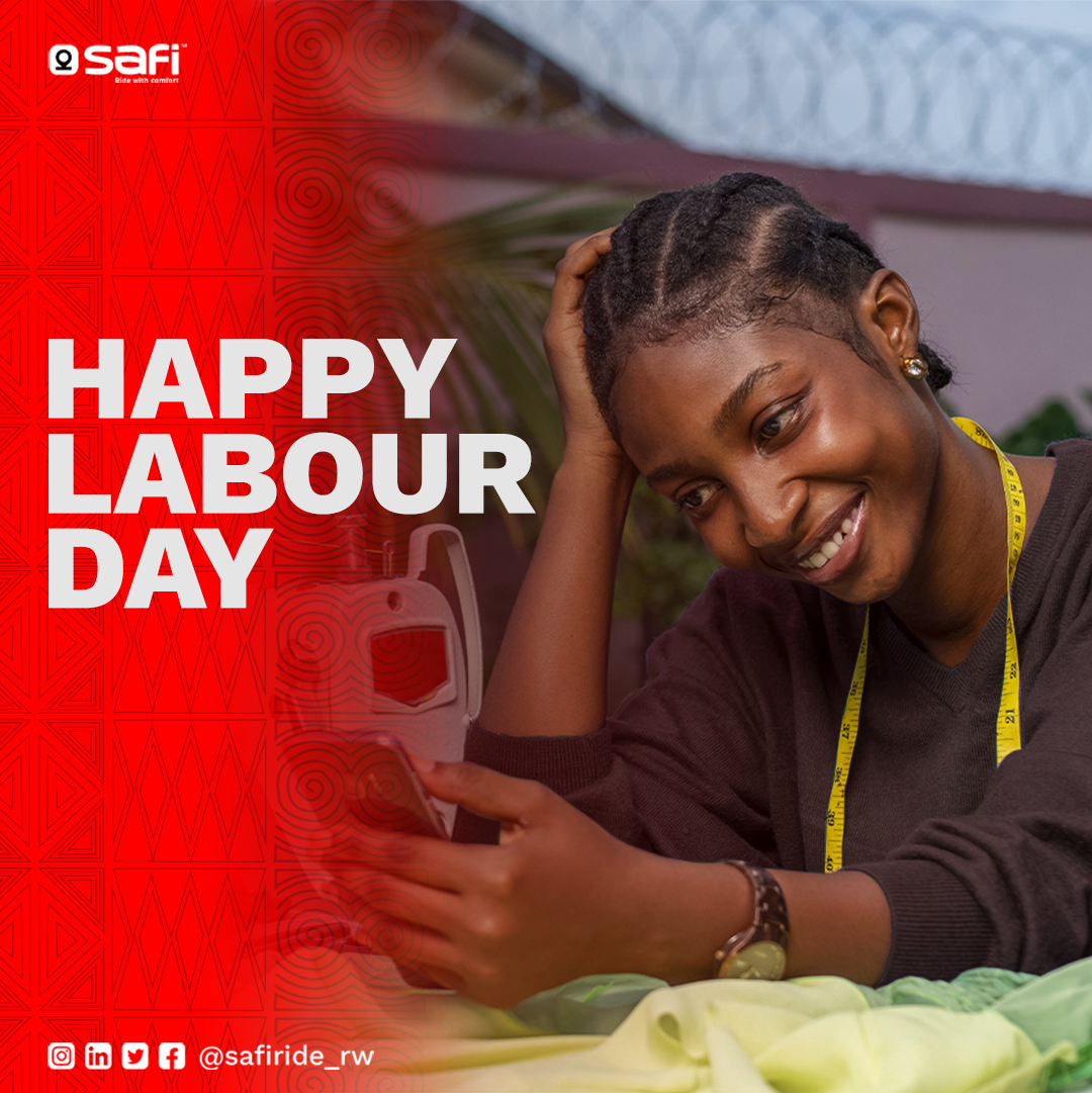Promote employment for rapid economic recovery and transformational development." Happy Labour Day. #labourday #labourdayrwanda