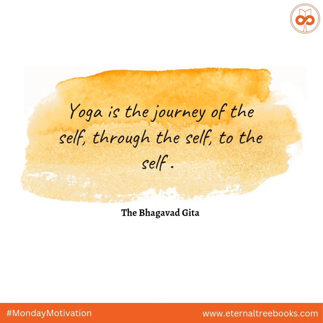 EternalTreeBks's tweet photo. Yoga is not just a physical practice, it is a journey of self-discovery.
Exploring the depths of our being, we can connect with our true nature &amp; find inner peace. 

#MondayMotivation #MotivationalQuotes #Mondaymorning #yoga #quotes #EternalTreeBooks https://t.co/7HK3u0pAxB