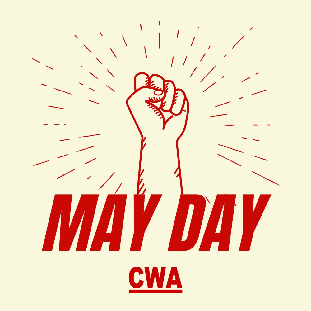 Happy International Workers Day! Together, we keep up the fight for worker power.