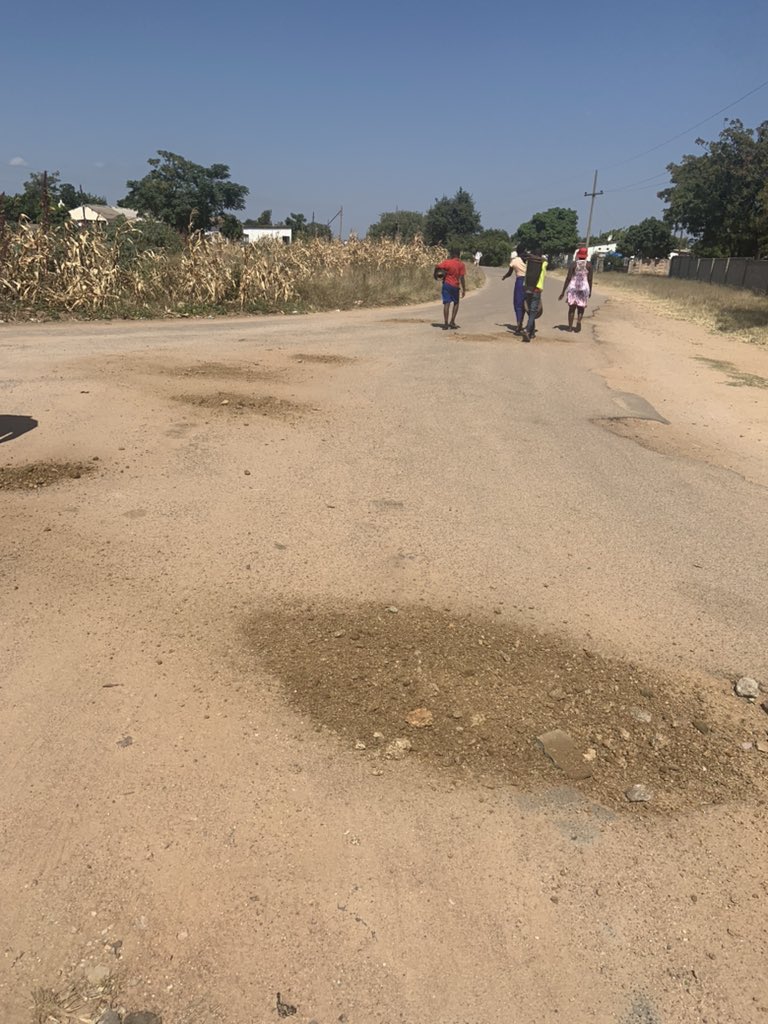 Workers Day!

Decided to do some community work with two volunteers filling up potholes on the road to my crib in New Luveve Township. #lovemyhood