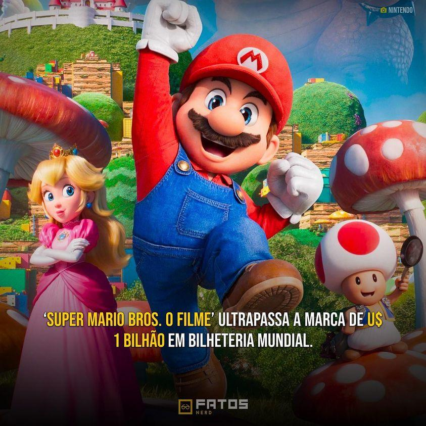 Filme Super Mario Bros. é o primeiro do ano a alcançar US$ 1 bilhão em  bilheteria