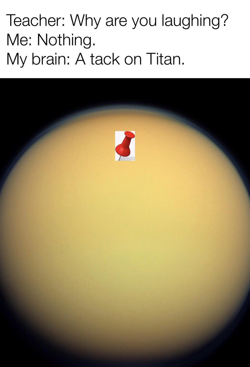 StarTalkRadio's tweet image. Ever seen a tack on Titan? 📌