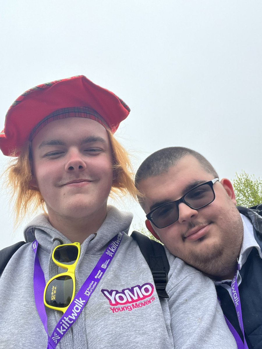 After 22.7 Miles, I can finally say I DID <a href="/thekiltwalk/">Kiltwalk</a> 2023!!! In all honesty? I’ve never walked or did anything as far as that in my life!! 😅

I’d like to thank everyone for supporting me and for the amazing cause <a href="/YoMoGlasgow/">Young Movers</a> to continue supporting young people ❤️🏅❤️