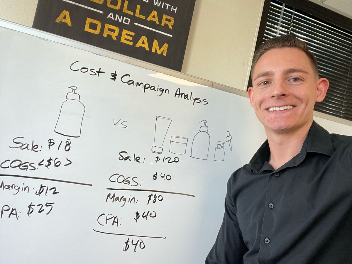 robertjmiller_'s tweet photo. Having low returns on your ads and not seeing a big profit? Watch this full video of me breaking down why 👉 https://t.co/lDHJQAtfUV #ecom #ads #faceook #shopify https://t.co/UiL4nib3YG