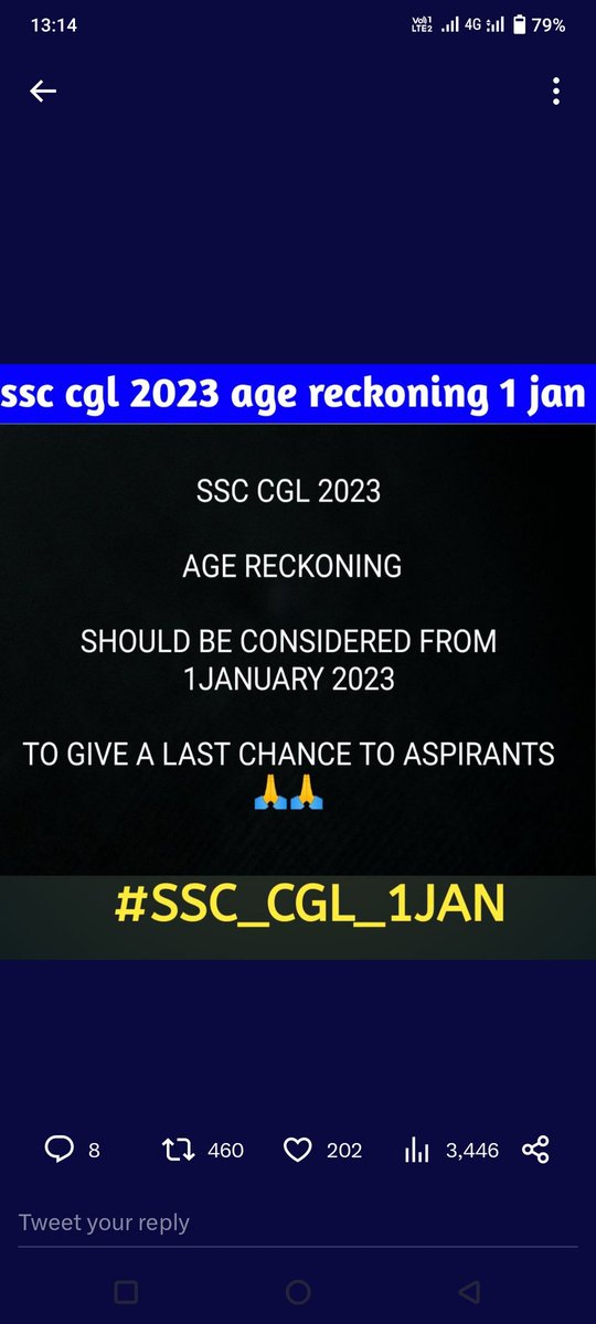 Sandeep28603441's tweet photo. #SSC_CGL_1JAN @DoPTGoI @PMOIndia @DrJitendraSingh https://t.co/z9ihaKM0P6