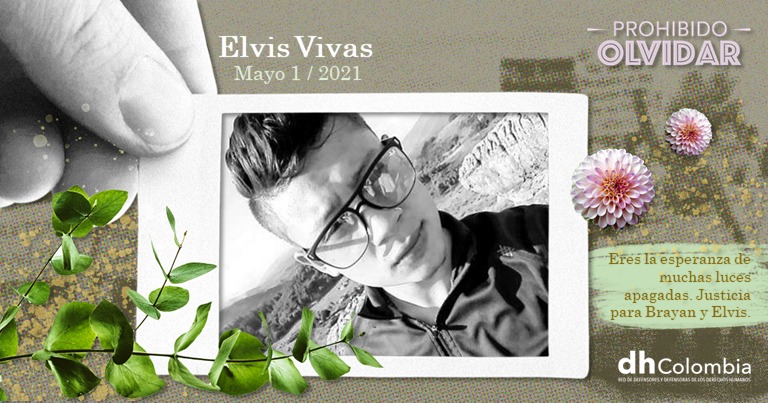 dhColombia's tweet photo. 🚨 #EspecialMultimedia Por un primero de mayo contra la brutalidad policial y por el desmonte del ESMAD. 18 años sin Nicolás Neira, 2 años sin Brayan y Elvis. Jóvenes asesinados por la fuerza pública en el marco del #DiaDelTrabajador
https://t.co/CdDlU5f6Qg https://t.co/jBJjuYkFY6