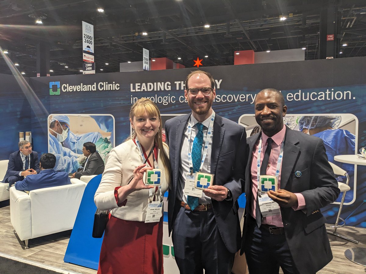 Cleveland Clinic Urology (@cleclinicuro) on Twitter photo Congrats to the third and final winner of our #AUA23 #CleClinicCookieChallenge, <a href="/AyodejiSotimeh1/">Ayodeji Sotimehin</a>! 🍪 DM us your email address to claim your prize.
Thanks to everybody who participated, stopped by and ate a cookie!! Congrats to the third and final winner of our #AUA23 #CleClinicCookieChallenge, <a href="/AyodejiSotimeh1/">Ayodeji Sotimehin</a>! 🍪 DM us your email address to claim your prize.
Thanks to everybody who participated, stopped by and ate a cookie!!