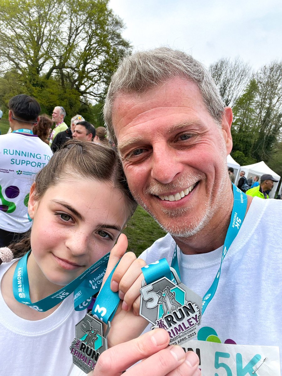 activrightbrain's tweet photo. Sunday Run Day! Running for Mum and Dad (and especially Hattie as it was very much her idea!)
#MedalMonday #sundayfunday #sundayrunday #Dementia #runfrimley2023 #runfrimley23 #TeamFHC #running @FHealthCharity https://t.co/9gr7G2rcgF