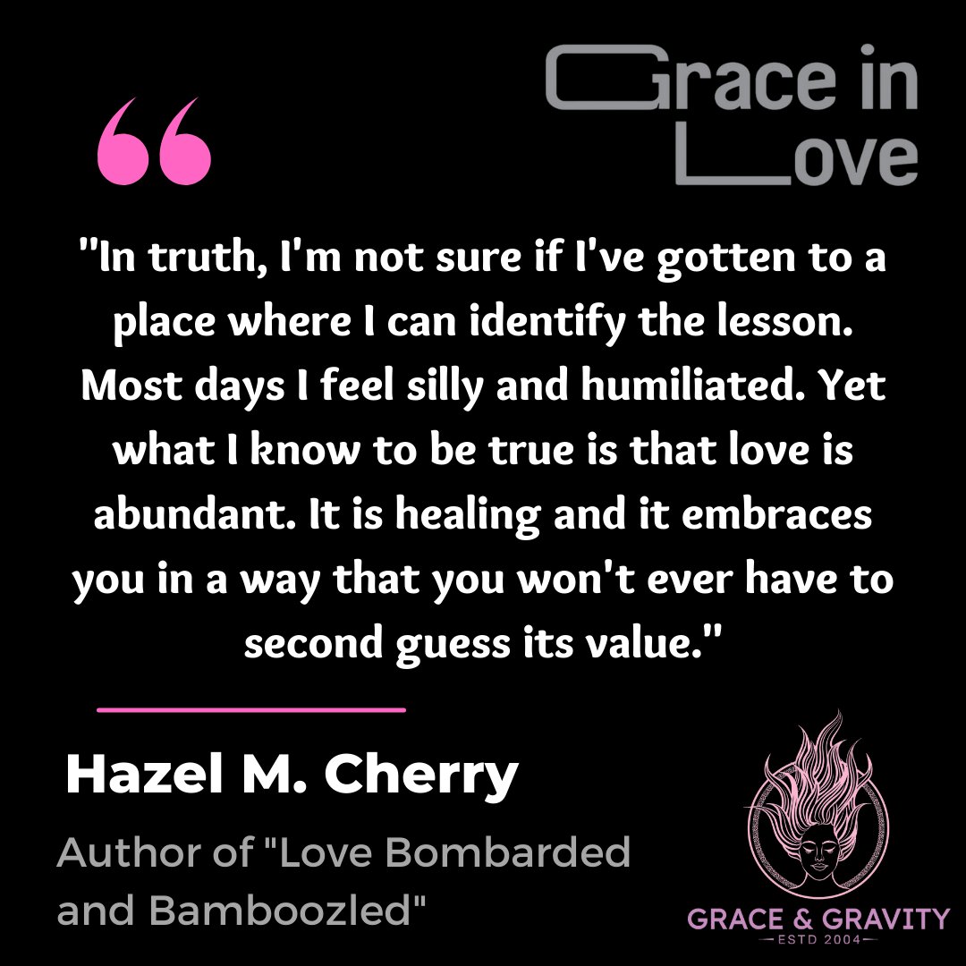 AUTHOR SPOTLIGHT: <a href="/laydeproclaimer/">Hazel M. Cherry MDiv, MFA</a> is the author of "Love Bombarded and Bamboozled," a story about falling in and out of love with another and ultimately falling in love with herself.

Come hear Hazel read her work TONIGHT at the book launch from 6-8pm <a href="/PoliticsProse/">Politics and Prose</a>!