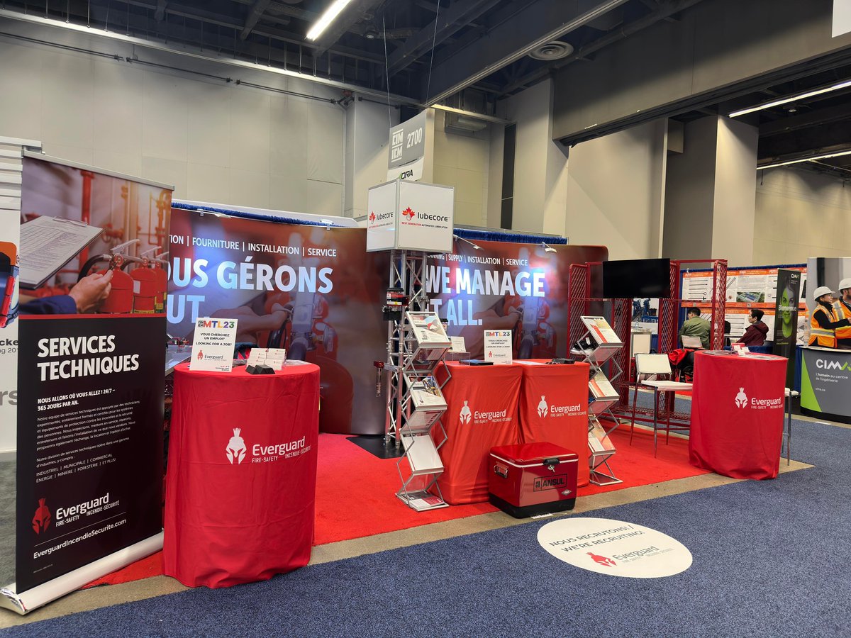 EverguardFS's tweet photo. CIM show is open! Come visit us at booth 2801 until Tuesday 5pm #CIMTL23
L’expo du CIM a débuté! Venez nous voir au kiosque 2801 jusqu’à mardi 17h #CIMTL23 https://t.co/A3xImduE0U