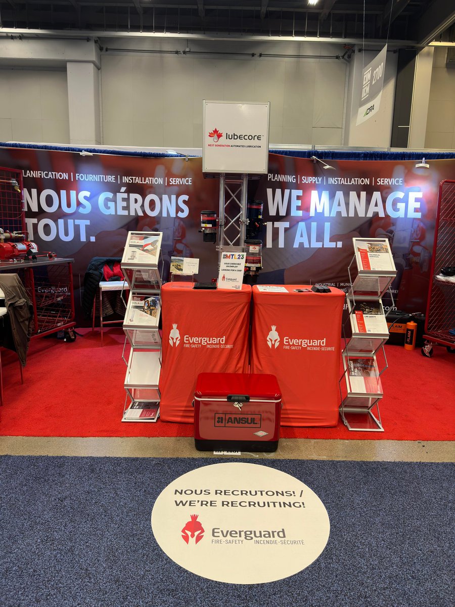 EverguardFS's tweet photo. CIM show is open! Come visit us at booth 2801 until Tuesday 5pm #CIMTL23
L’expo du CIM a débuté! Venez nous voir au kiosque 2801 jusqu’à mardi 17h #CIMTL23 https://t.co/A3xImduE0U