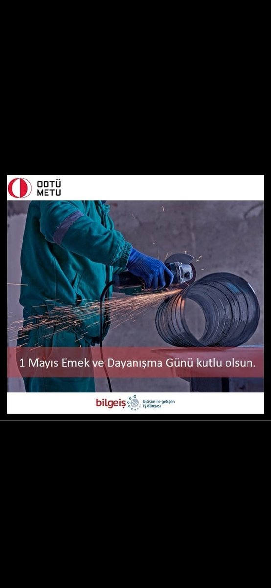 1 Mayıs Emek ve Dayanışma Günü kutlu olsun.
bilgeis.net
<a href="/METU_ODTU/">METU / ODTÜ</a>
<a href="/IKGPRO/">İKG PRO</a>