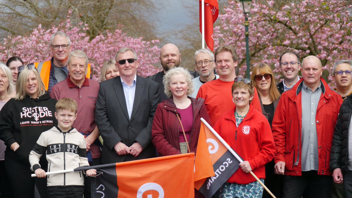Fife Labour MSP’s and councillors and activists attended today’s May Day March in Dunfermline.