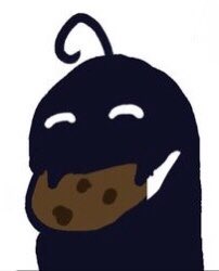 LilBlackBean's tweet photo. Krobus made a cookie for you and hopes you have a good day. https://t.co/zSy7Mb5dm0