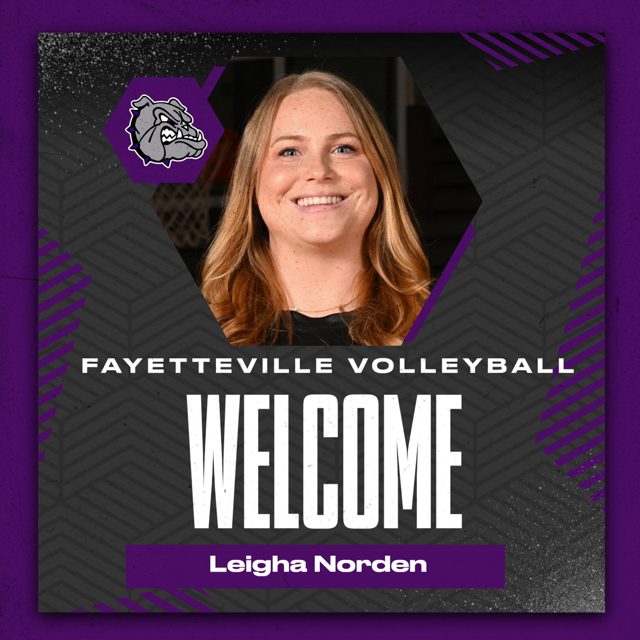 FHSVolleydogs's tweet photo. Excited to welcome Coach Leigha Norden to our Fayetteville Volleyball Staff! Go Dogs! https://t.co/ooYILsSP5u