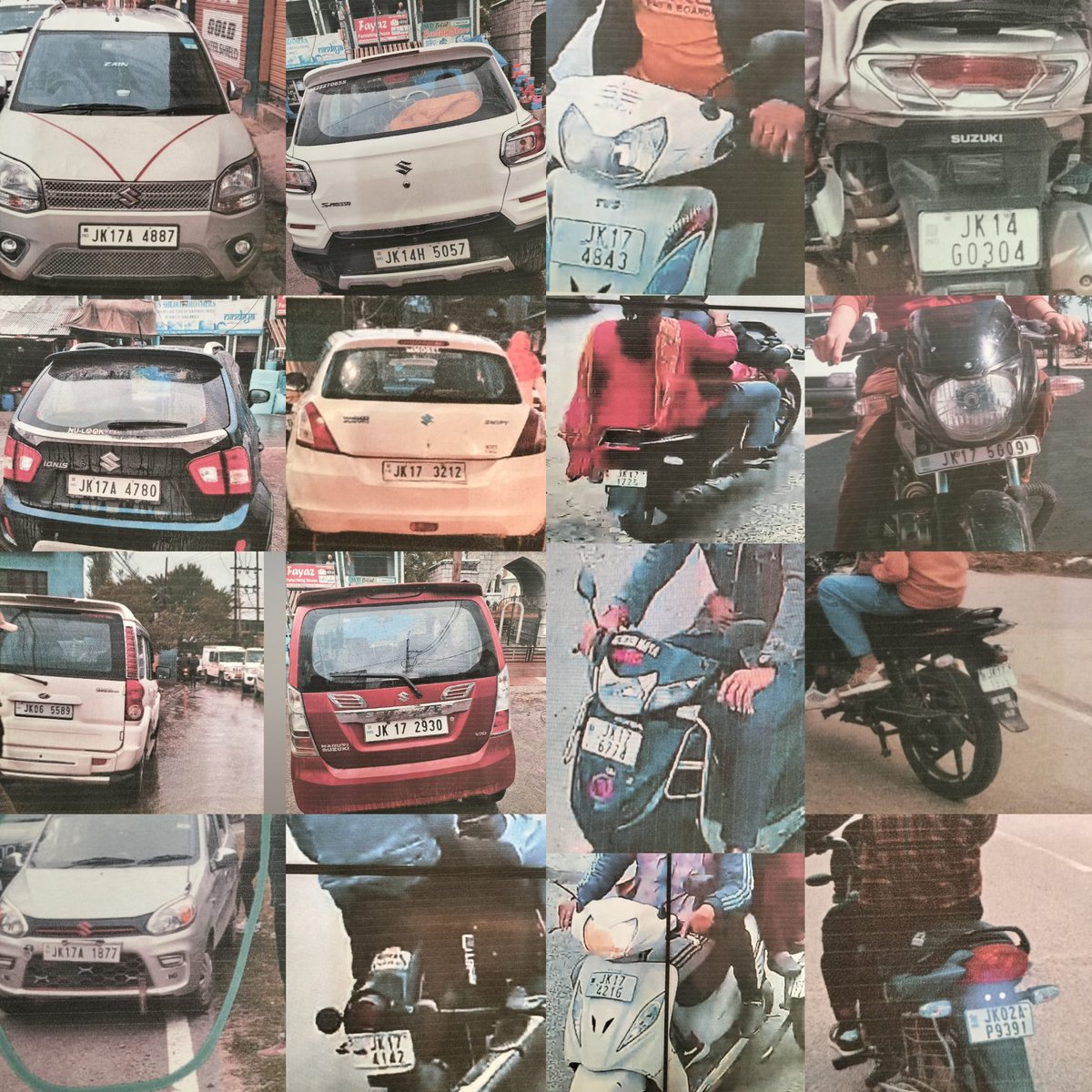 SSPKishtwar's tweet photo. #Operation3rdEye
#FollowTrafficRules
#KishtwarPolice
24 Vehicles Challaned, Challans Sent at Their Residences 🏍️ 🚗 …..Kishtwar Police…..Rash Driving, Without Seat Belt, Wrong Parking & Without Helmet https://t.co/mV2Z9rTtKz
