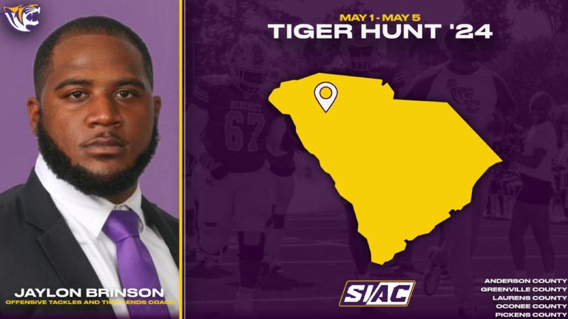 On the HUNT for future Tigers in the Upstate area‼️ 
#TigerHunt24 
#PayTheFee #DIGDEEP